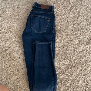 Madewell Skinny High Rise Blue Jeans size 24